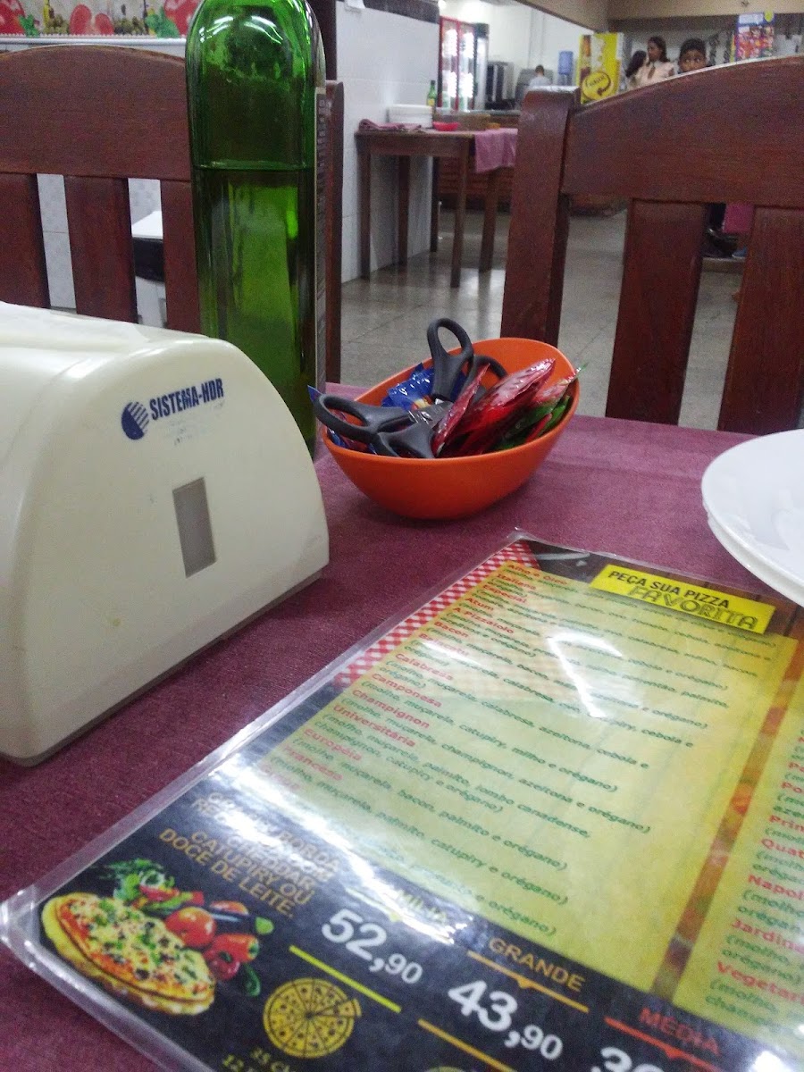 Recanto de Minas Menu - Image 1